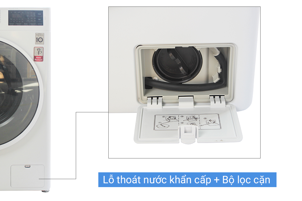 Máy giặt LG 8.0 Kg FC1408S4W
