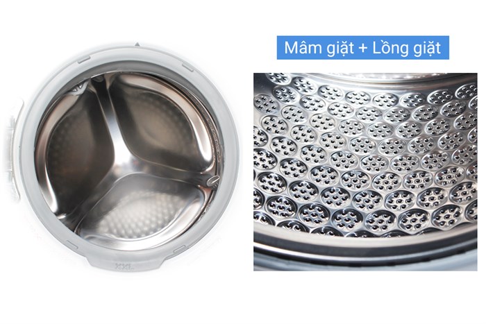 Máy giặt Electrolux Inverter 8 kg EWF12853 Màu Trắng