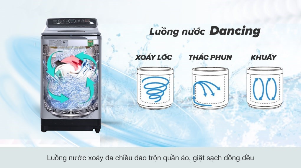 Máy giặt Panasonic 9kg NA-F90V5LMX