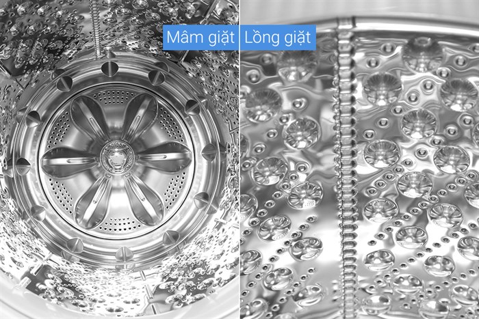 Máy giặt LG Inverter 11 kg T2311DSAL Màu Xám