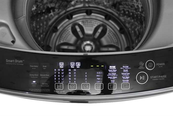 Máy giặt LG Inverter 11 kg T2311DSAL Màu Xám