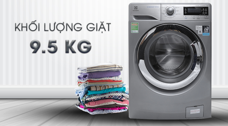 Máy giặt Electrolux Inverter 9.5 kg EWF12935S