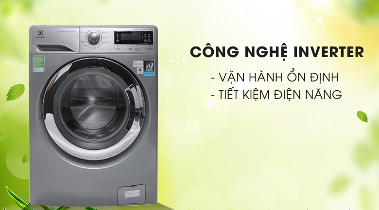 Máy giặt Electrolux Inverter 9.5 kg EWF12935S