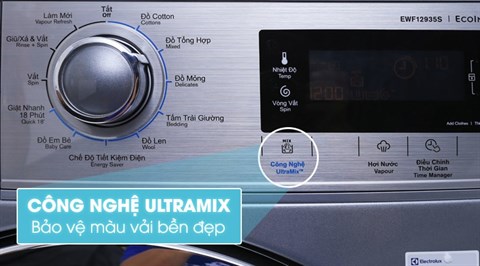 Công nghệ UltraMix - Máy giặt Electrolux Inverter 9.5 kg EWF12935S