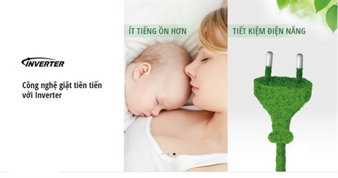Công nghê Interver giúp máy vận hành êm ái bền bỉ