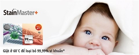 Giặt nước nóng giúp diệt khuẩn đến 99.99%