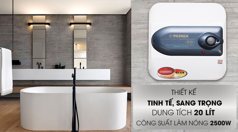 Bình nước nóng ngang Picenza S20 E