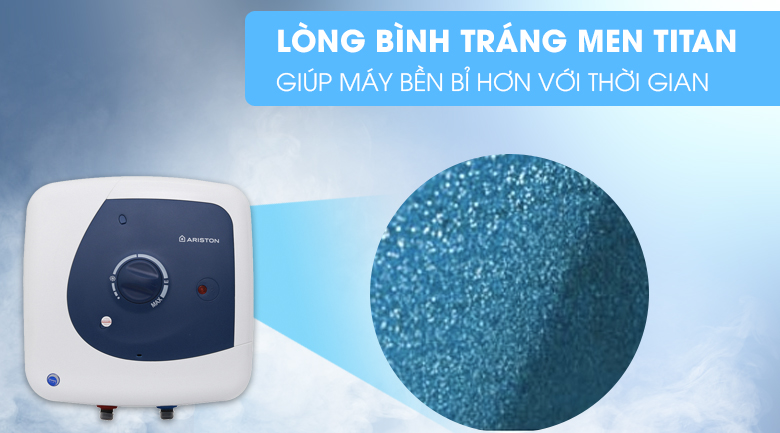 Lòng bình tráng men Titan - Máy nước nóng Ariston STAR B 15 R 2.5 FE Lòng bình tráng men Titan - Máy nước nóng Ariston STAR B 15 R 2.5 FE