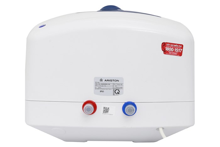 Bình nóng lạnh Ariston 30 lít STAR B 30 R 2.5 FE Màu Trắng - Xanh
