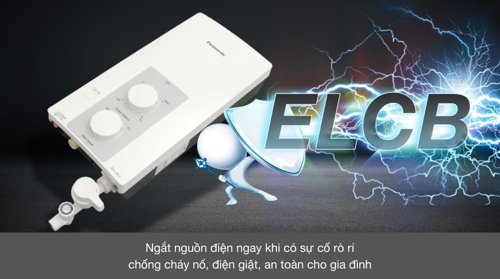 Máy nước nóng trực tiếp Panasonic 3500W DH-3RL2VH