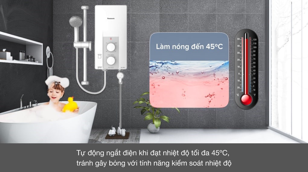 Máy nước nóng trực tiếp Panasonic 3500W DH-3RL2VH