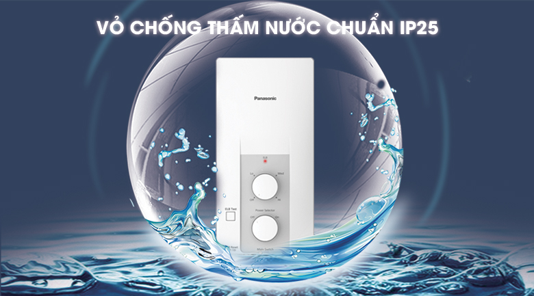 IP25 - Máy nước nóng Panasonic DH-3RL2VH 3.5KW