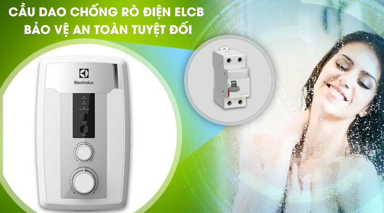 Cầu dao chống rò điện ELCB - Máy nước nóng Electrolux EWE351HB-DWS1