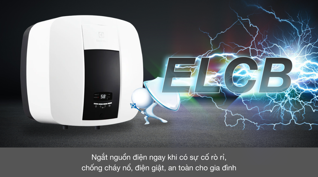 Máy nước nóng gián tiếp Electrolux 30 lít 2500W EWS302DX-DWE