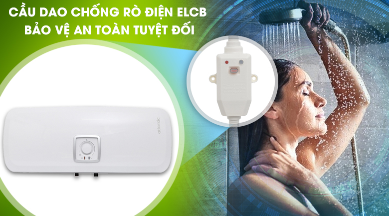 ELCB - Bình nước nóng Atlantic SWH 30H M Ondeo HZ 30 lít