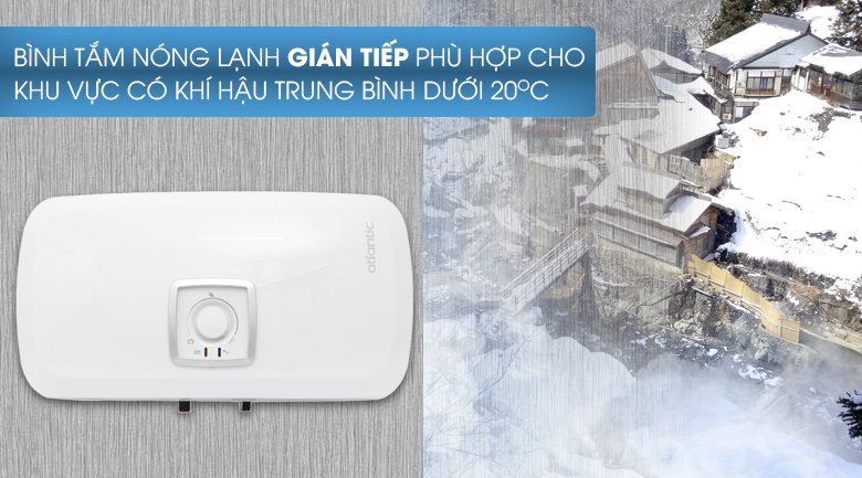 Làm nóng gián tiếp - Bình nước nóng Atlantic SWH 20H M Ondeo HZ 20 lít