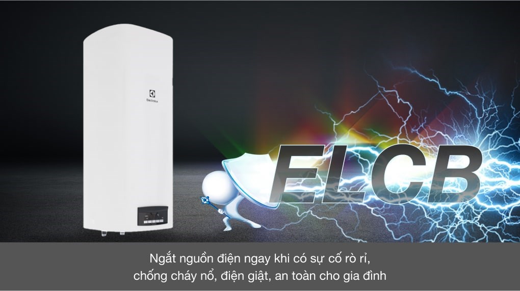 Máy nước nóng gián tiếp Electrolux 50 lít 2000W EWS502DX-DWE