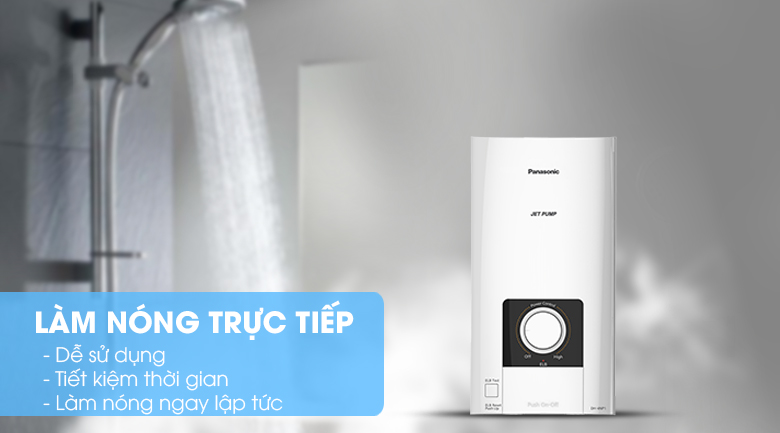 Máy trực tiếp - Máy nước nóng Panasonic DH-4NP1VW