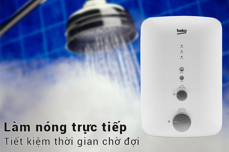 Làm nóng trực tiếp - Máy nước nóng Beko BWI35S1A-213 Làm nóng trực tiếp - Máy nước nóng Beko BWI35S1A-213