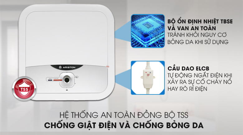 Hệ thống an toàn TSS - Tránh khỏi nguy cơ bỏng da vì nước nóng đột ngột