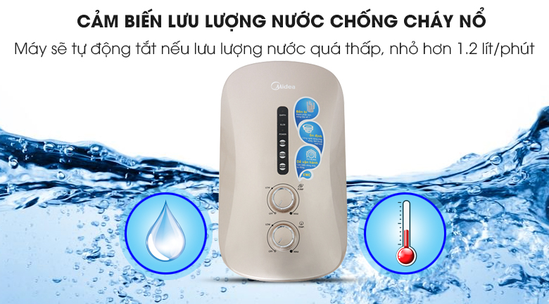 Máy nước nóng Midea DSK45P3 4500W
