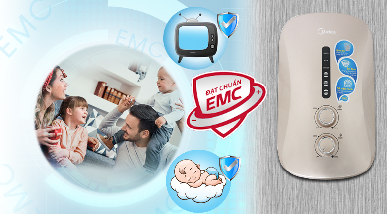 Máy nước nóng Midea DSK45P3 4500W