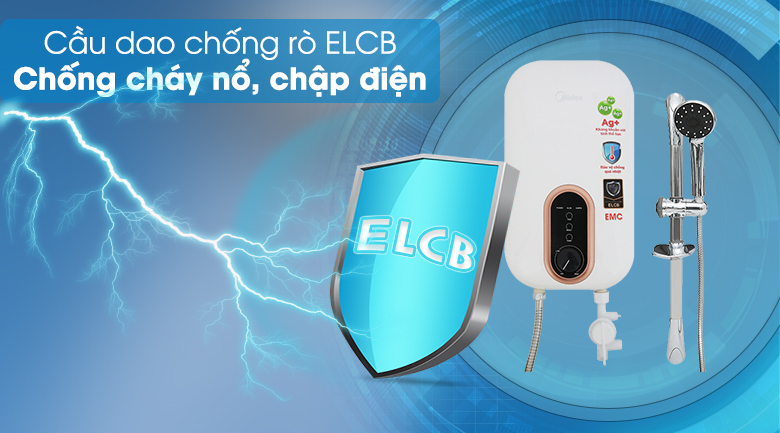 Máy nước nóng Midea DSK45U3 4500W