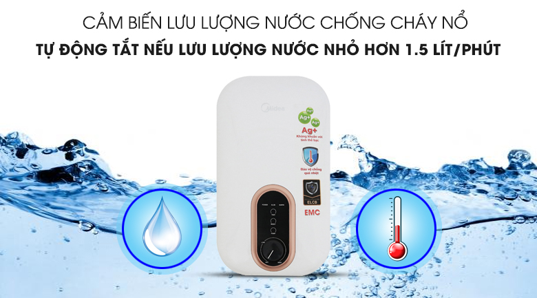 Máy nước nóng Midea DSK45U3 4500W