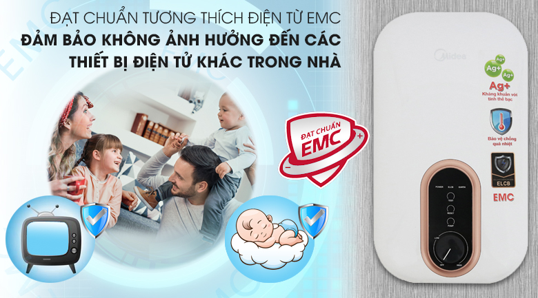 Máy nước nóng Midea DSK45U3 4500W