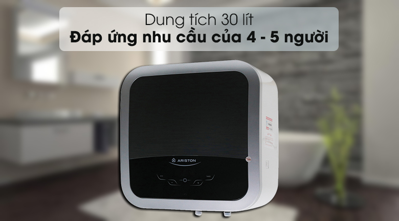 Dung tích 30 lít - Bình nóng lạnh Ariston 30 lít AN2 30 TOP 2.5 FE có dung tích 30 lít