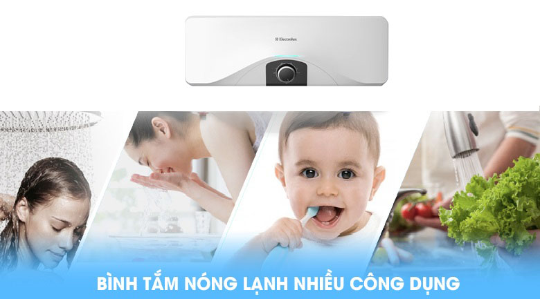 Bình nóng lạnh đa năng - Bình nóng lạnh Electrolux EWS202DX-DWM 20 lít