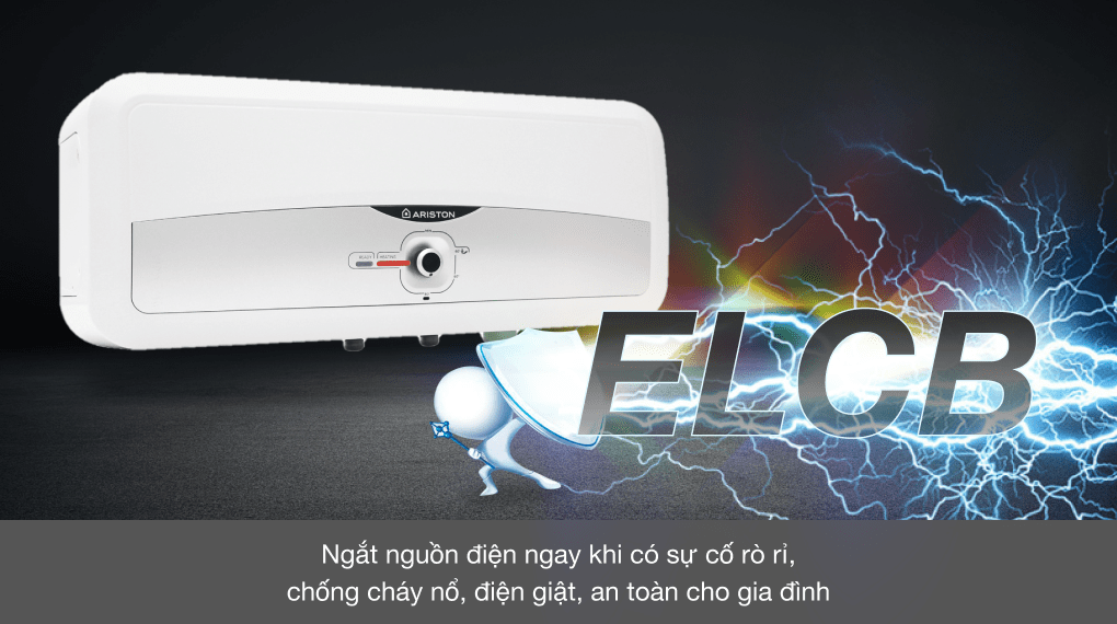 Máy nước nóng gián tiếp Ariston 20 lít 2500W SL2 20 RS 2.5 FE - 13