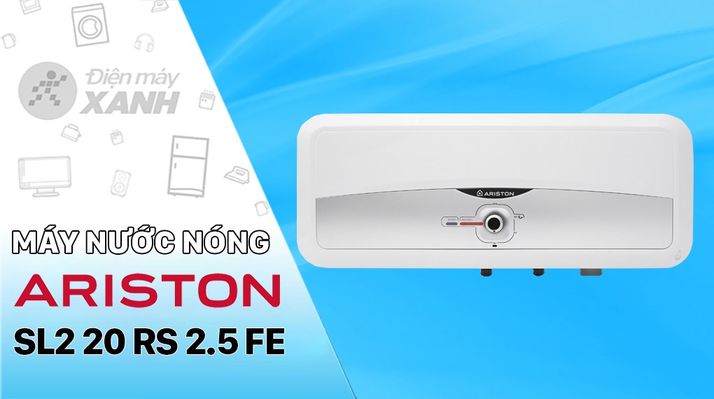 Máy nước nóng gián tiếp Ariston 20 lít 2500W SL2 20 RS 2.5 FE