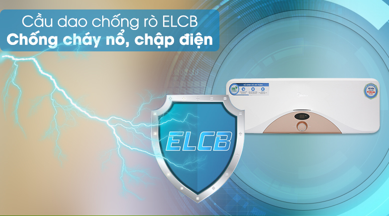 Máy nước nóng gián tiếp Midea 20 lít 2500W D20-25HA