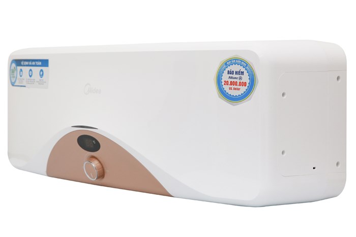 Máy nước nóng gián tiếp Midea 20 lít 2500W D20-25HA Màu Trắng