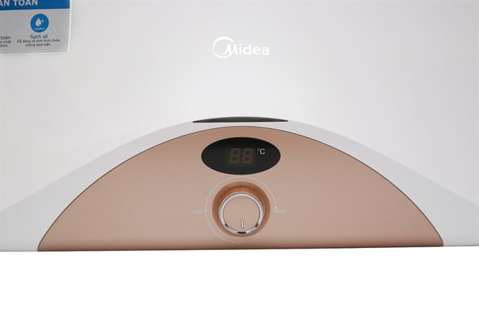 Máy nước nóng gián tiếp Midea 20 lít 2500W D20-25HA Màu Trắng