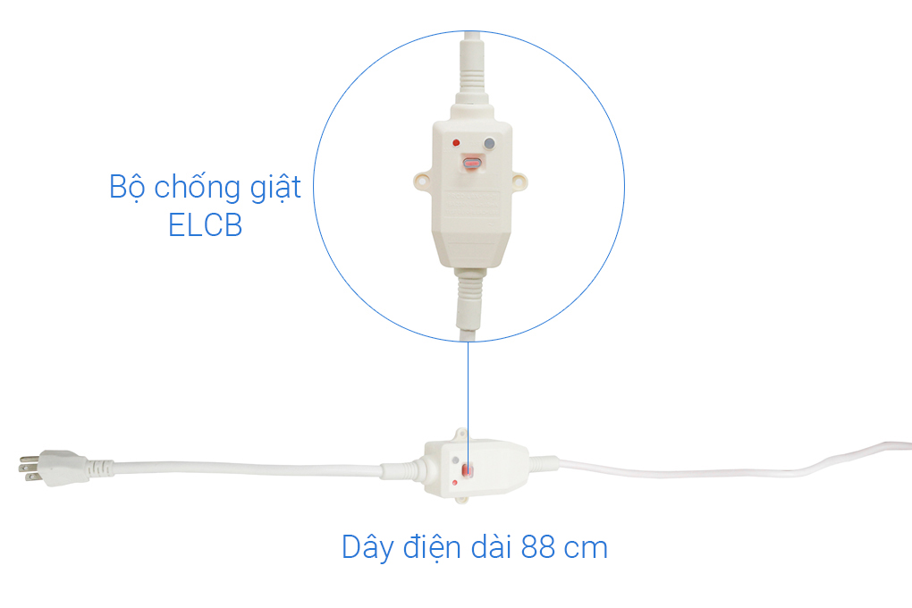 Máy nước nóng gián tiếp Midea 20 lít 2500W D20-25HA Màu Trắng