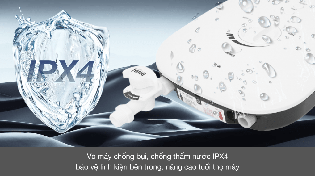 Máy nước nóng trực tiếp Ferroli 4500W Divo SSN 4.5S