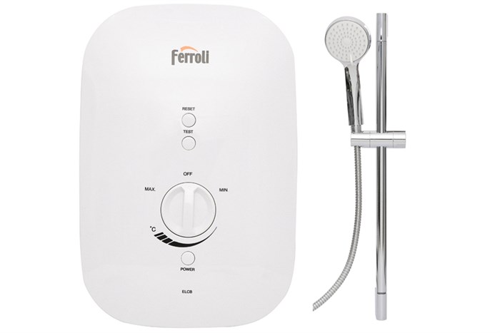 Máy nước nóng trực tiếp Ferroli 4500W Divo SSN 4.5S Màu Trắng