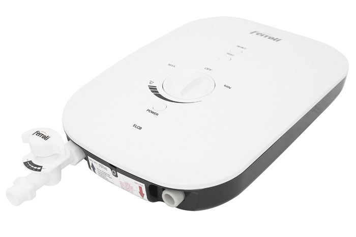 Máy nước nóng trực tiếp Ferroli 4500W Divo SSN 4.5S Màu Trắng
