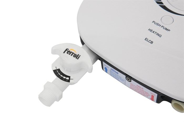 Máy nước nóng trực tiếp Ferroli 4500W Divo SSP 4.5S Màu Trắng