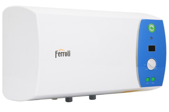 Máy nước nóng gián tiếp Ferroli 15 lít 2500W Verdi AE Màu Trắng