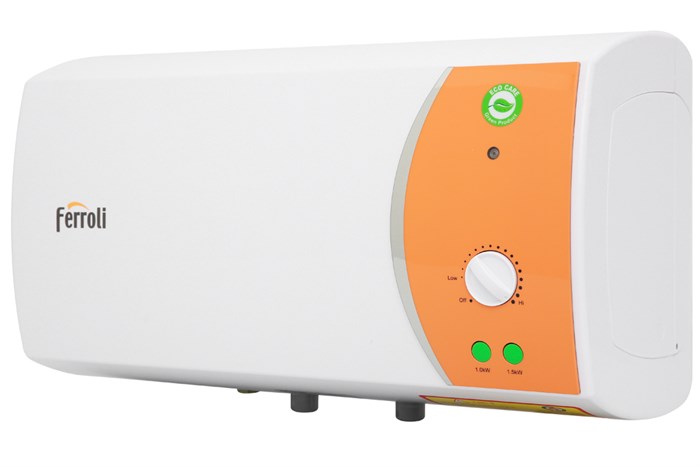 Máy nước nóng gián tiếp Ferroli 15 lít 2500W Verdi TE Màu Trắng