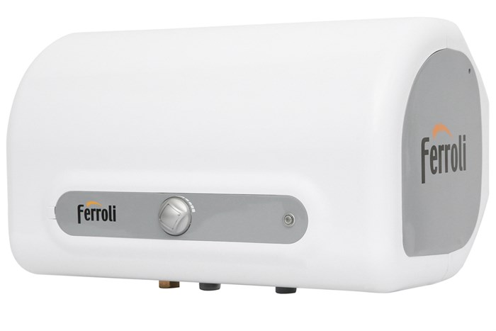 Máy nước nóng gián tiếp Ferroli 15 lít 2500W QQ Evo ME Màu Trắng