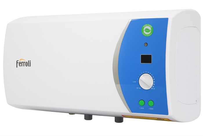 Máy nước nóng gián tiếp Ferroli 20 lít 2500W Verdi AE Màu Trắng
