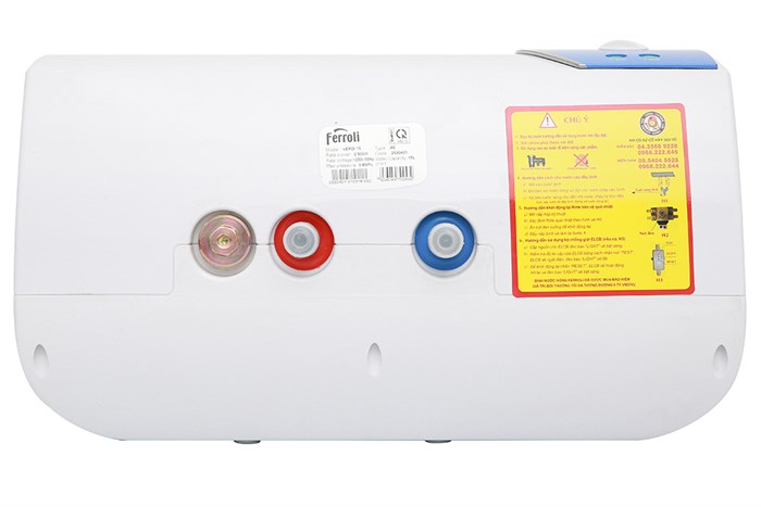 Máy nước nóng gián tiếp Ferroli 20 lít 2500W Verdi AE Màu Trắng