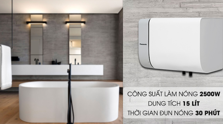 Bình nước nóng Panasonic DH-15HAM 15 Lít