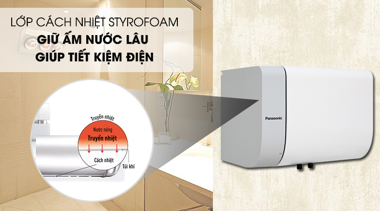 Bình nước nóng Panasonic DH-15HAM 15 Lít