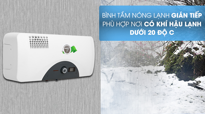 Cơ chế làm nóng gián tiếp - Máy nước nóng Kangaroo 30 lít KG 72A3