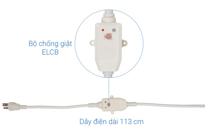 Máy nước nóng Ariston 30 lít AN2 30 TOP WIFI Màu Đen